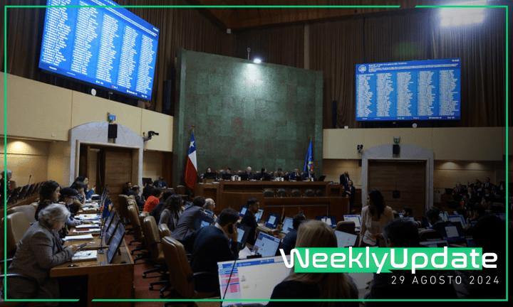 Weekly Update: Ley de datos personales queda lista para su despacho a ley