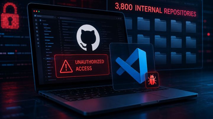 GitHub confirma acceso no autorizado a 3.800 repositorios internos mediante extensión maliciosa de VS Code