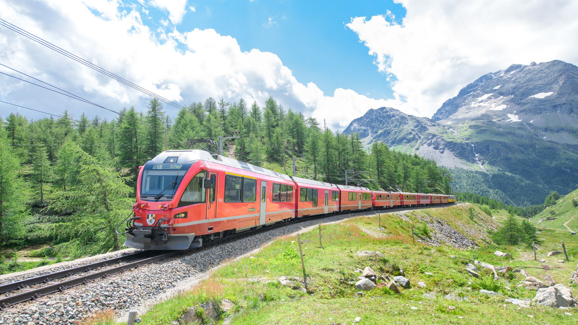 tren en Suiza