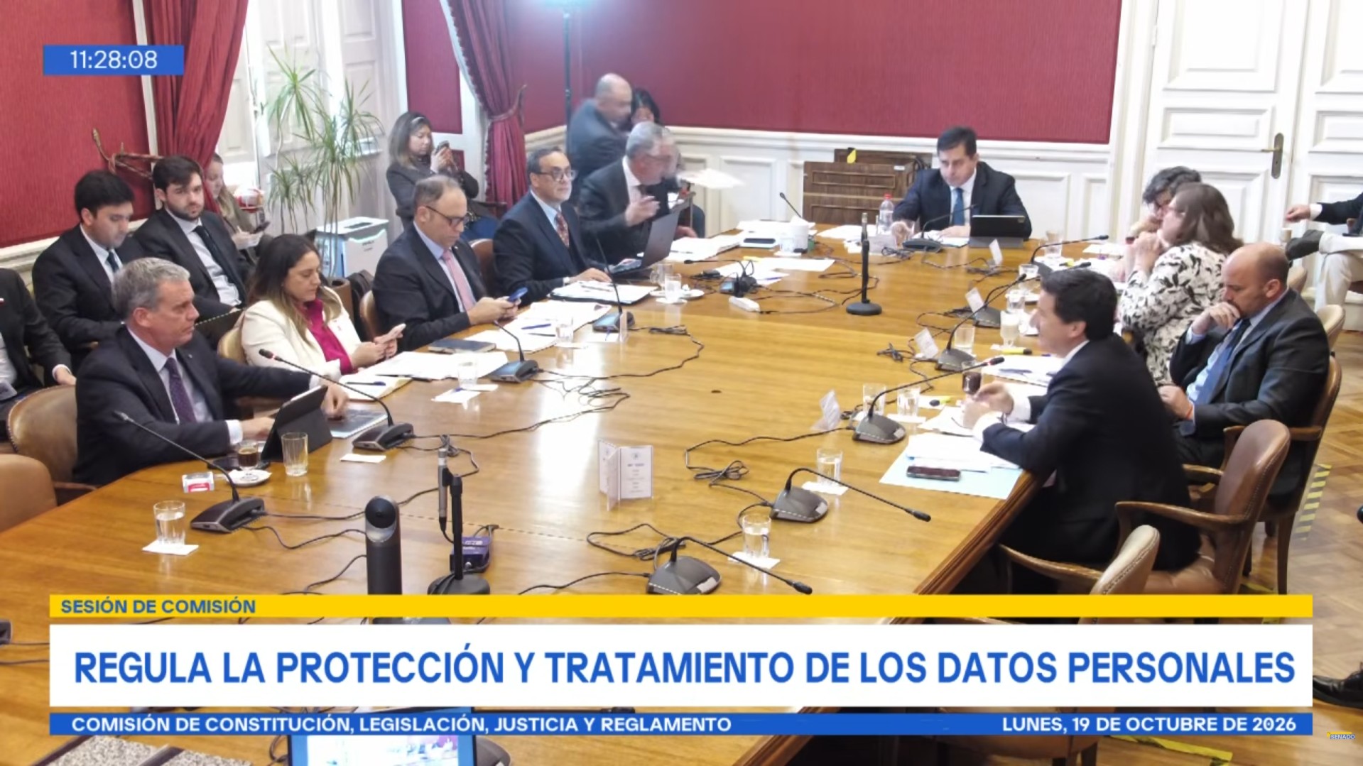 aplazamiento ley datos Chile