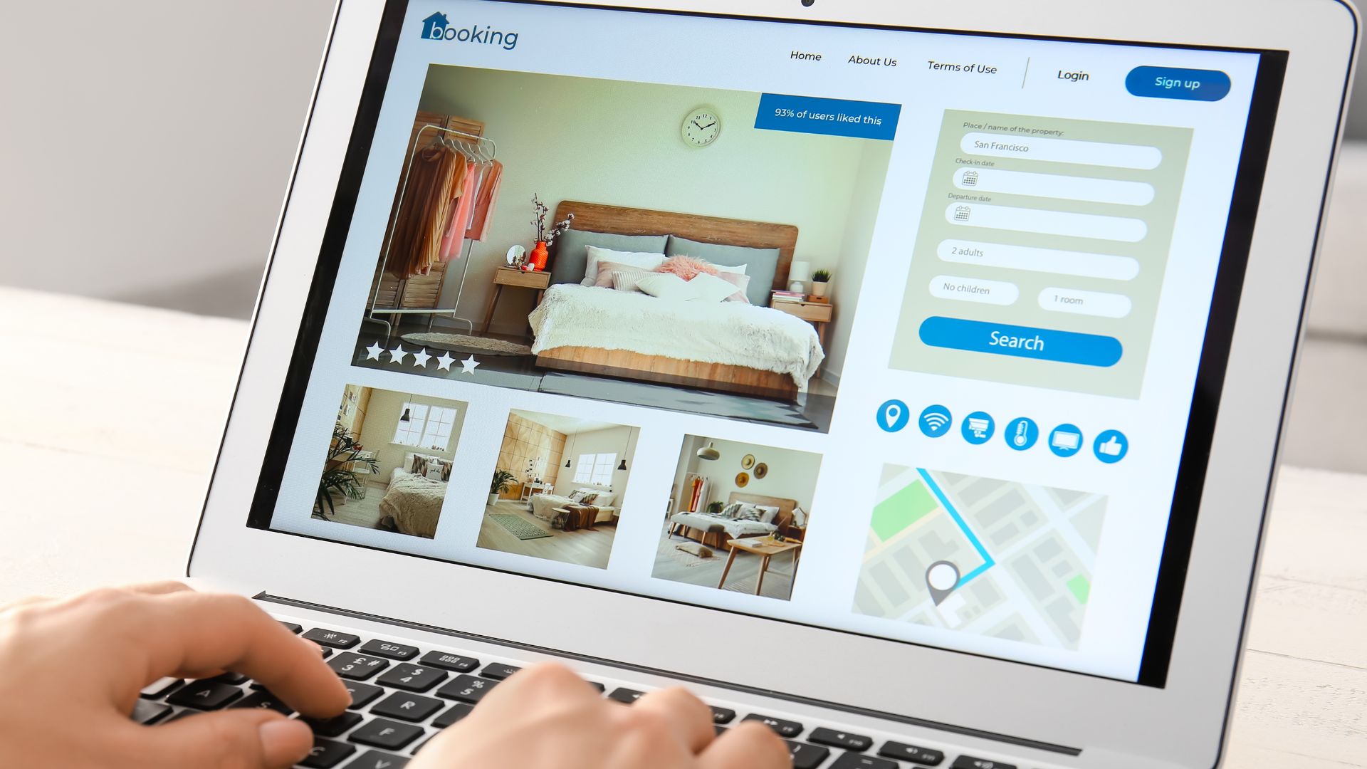Booking investigación UE
